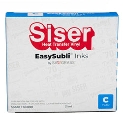 Siser EasySubli UHD ink cartridge for Sawgrass SG500 & SG1000 - CYAN